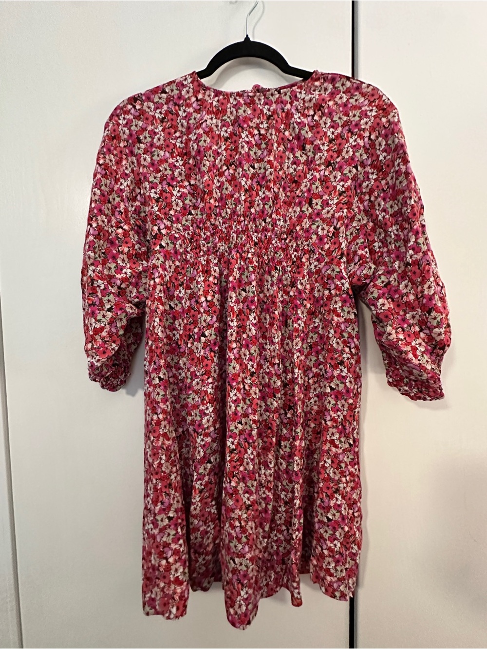 ZARA Kids  floral smocked dress